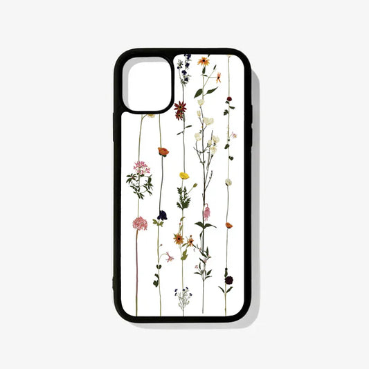 White Floral Case