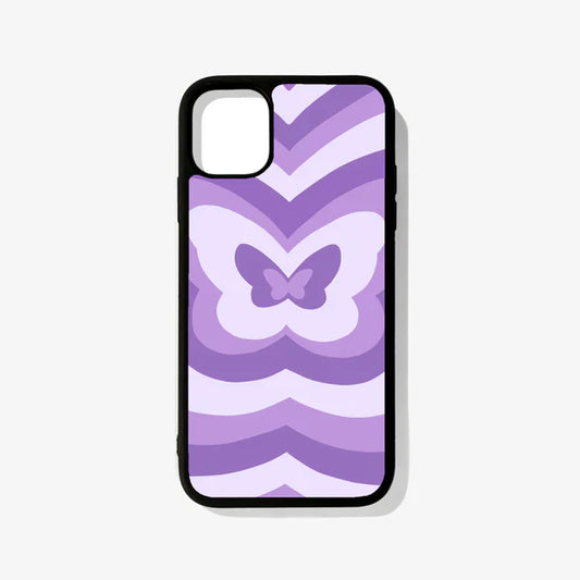 Lavender Butterfly Case