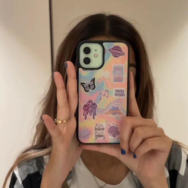 Holographic Stickers Case