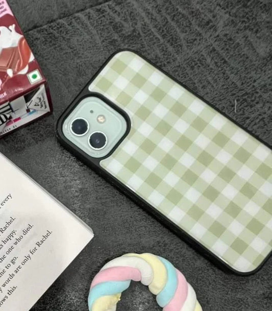 Green Plaid Case