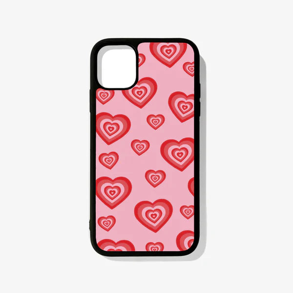 Red Mini Hearts Case