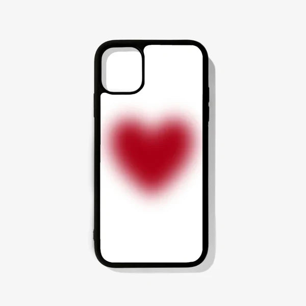 Red Aura Heart Case