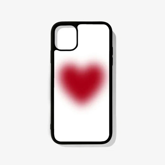 Red Aura Heart Case