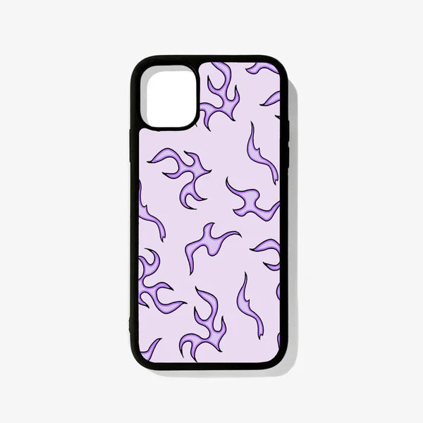 Purple Flames Case