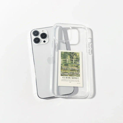 Claude Monet Art Polaroid Case