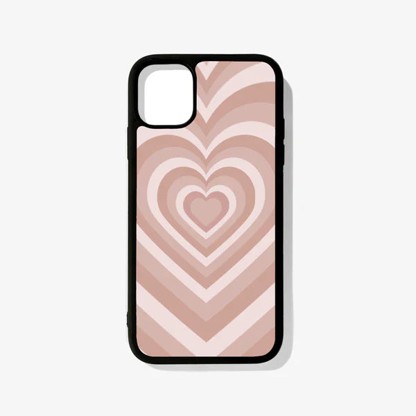 Light Brown Heart Case