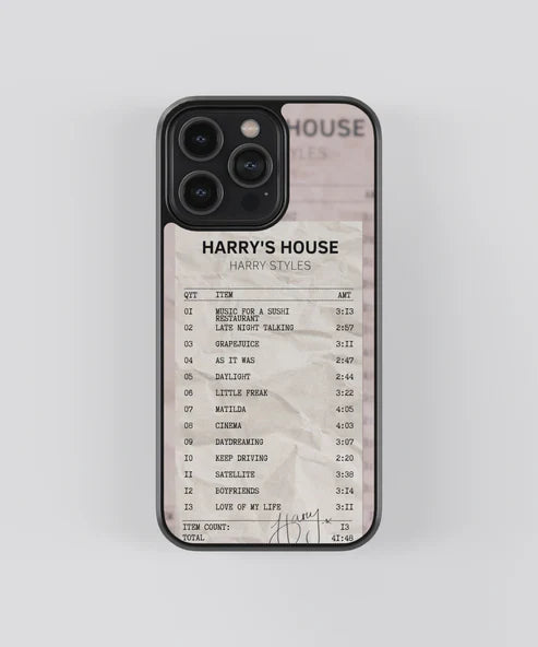 Harry Styles Guest Check Spotify Case