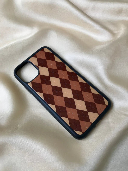 Brown Argyle Case