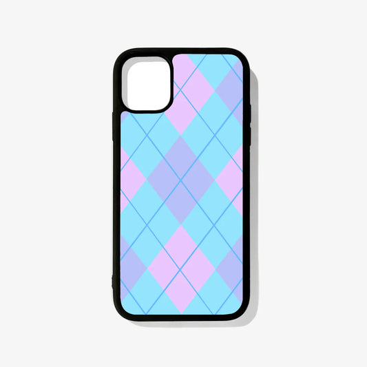 Blue Argyle Case