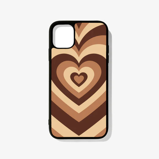 Brown Heart Case