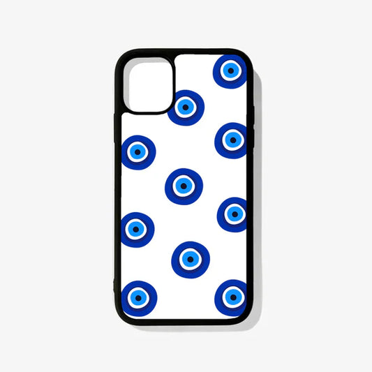 White Evil Eye Case