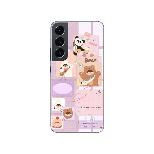 Cute Teddy Collage Case