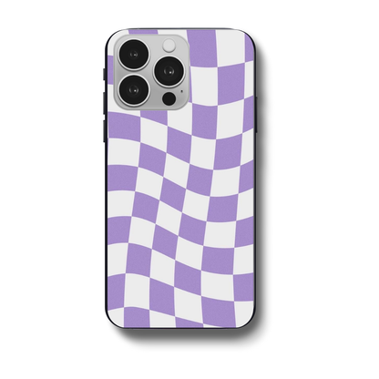 Purple checkered case