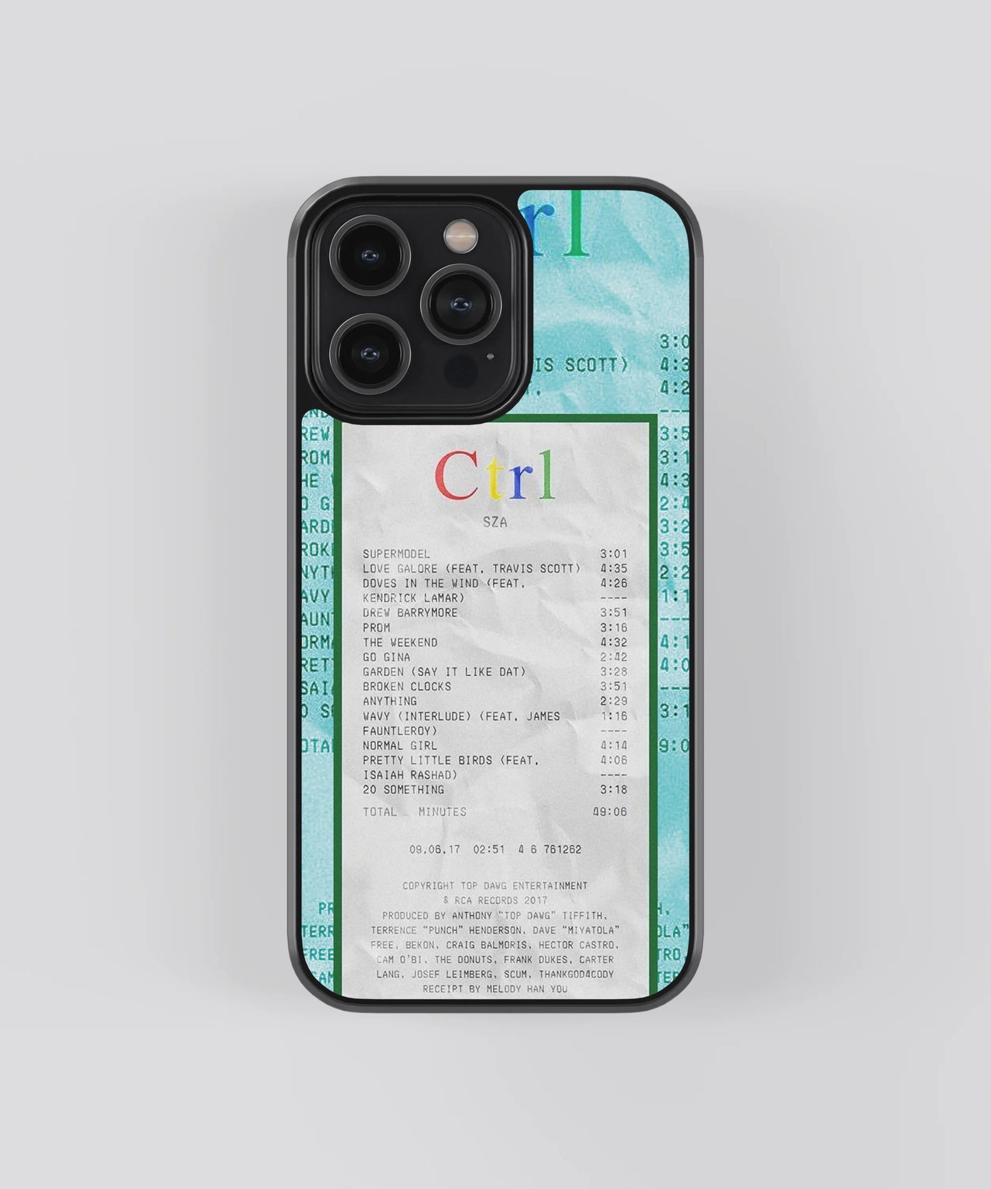 SZA CTRL Spotify Case