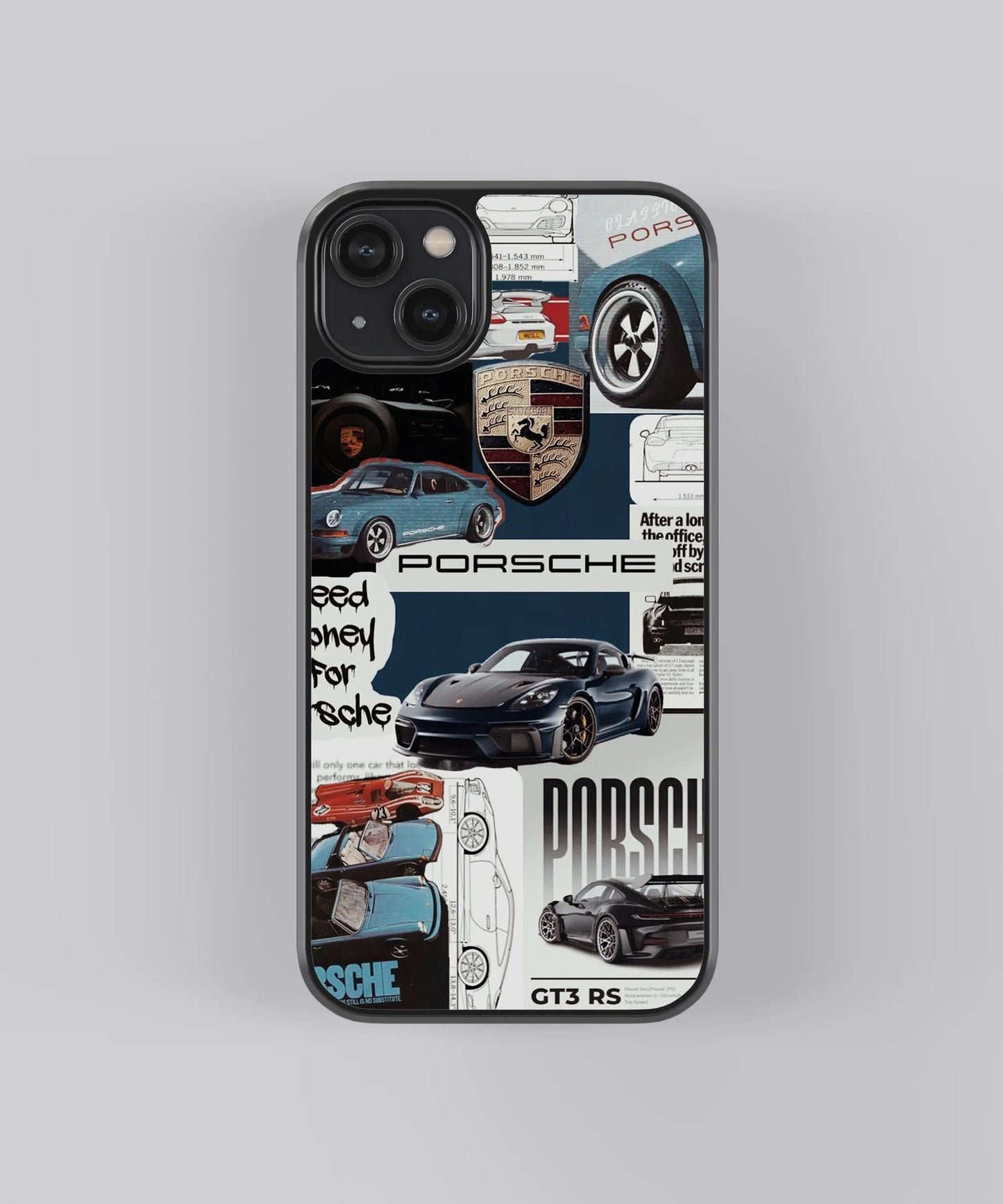 Porsche Aesthetic Pop Culture Case