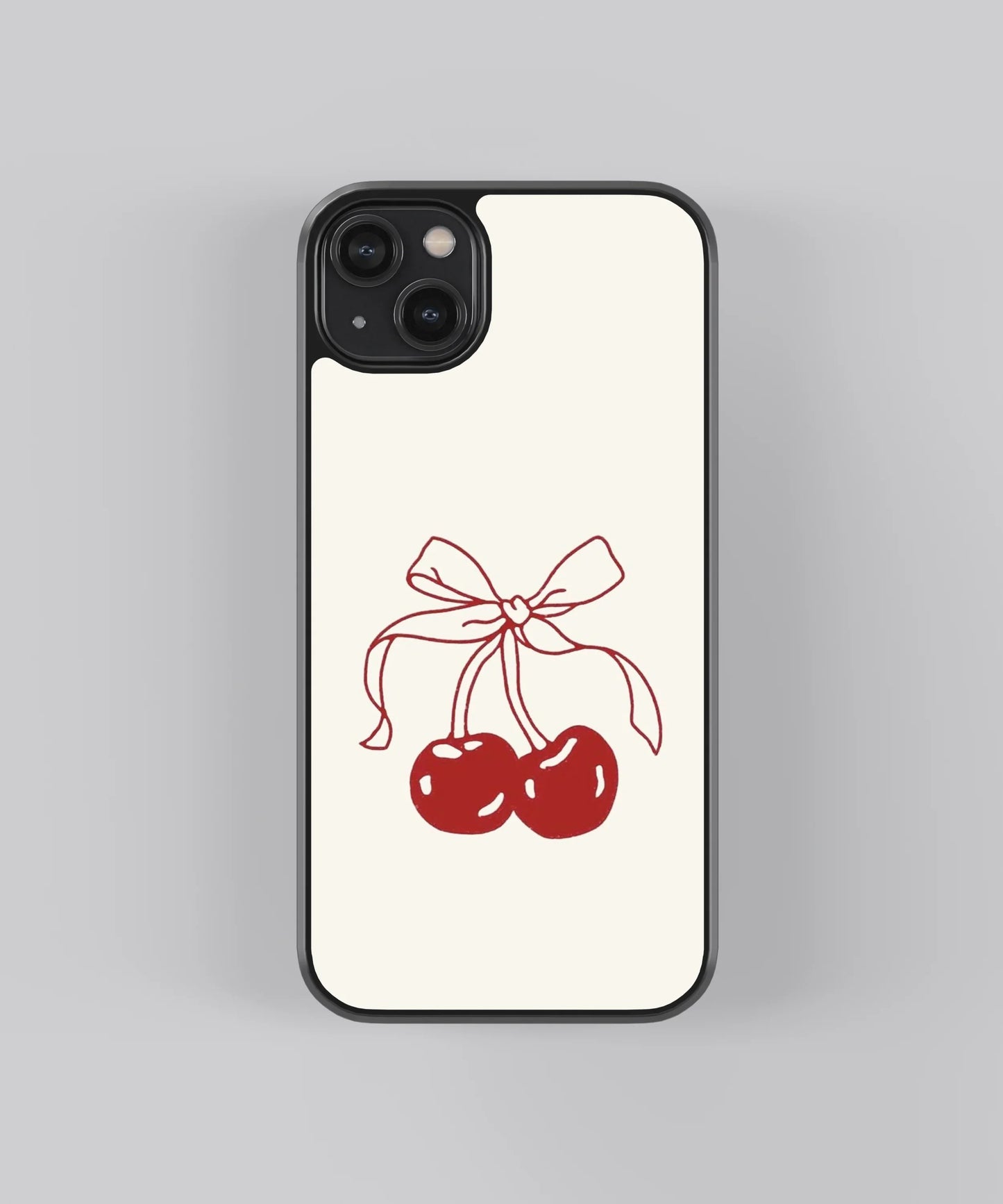 Cherry Bow Abstract Case