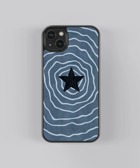 Blue Spiral Star Case