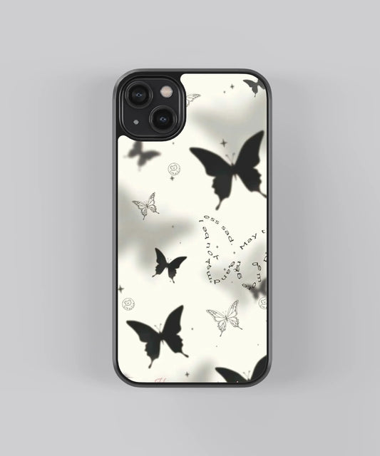 Butterfly Shadows Abstract Case