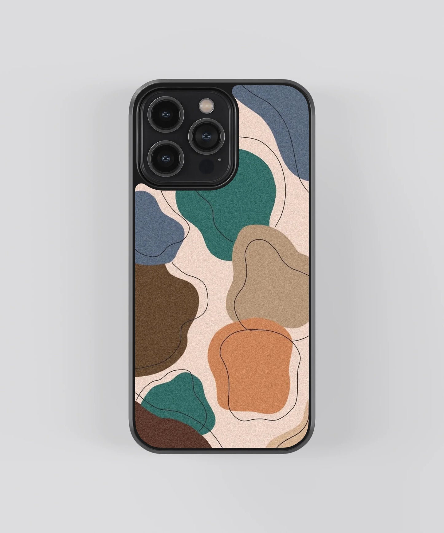 Peach Camo Abstract Case