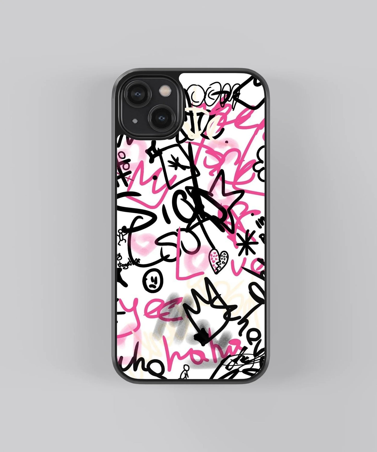 Pink Graffiti Abstract Case