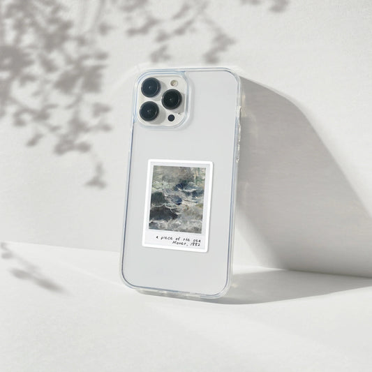 Claude Monet Sea Polaroid Case