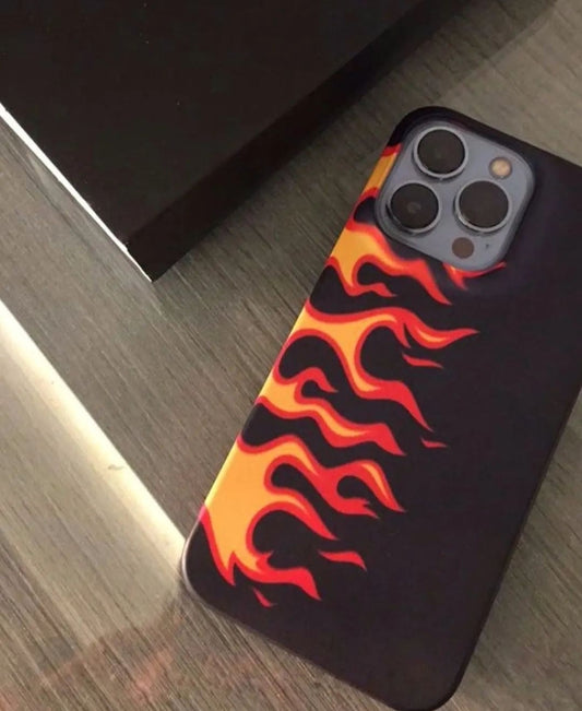 Orange Flames Case