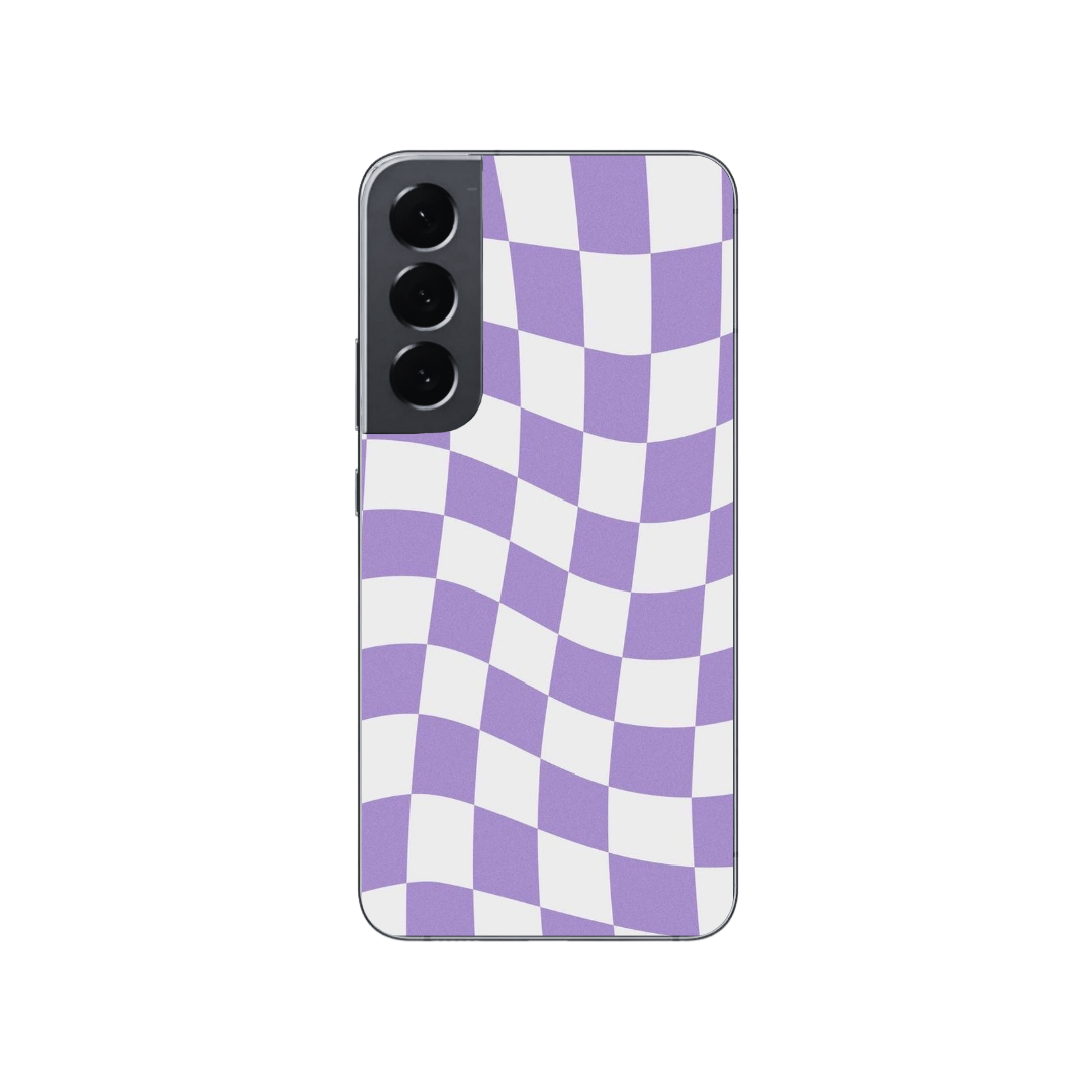 Purple checkered case