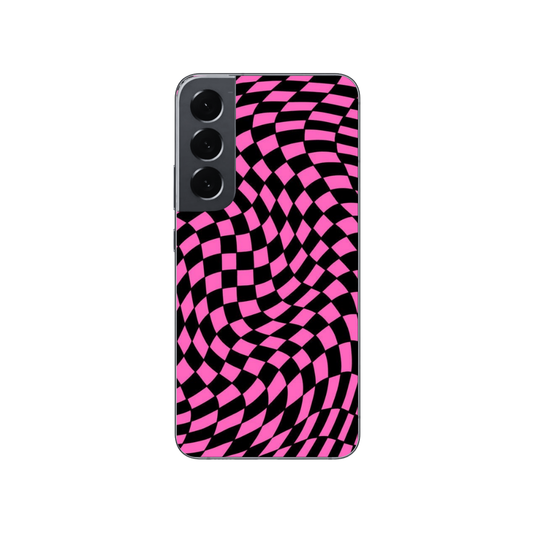 Purple checkered case