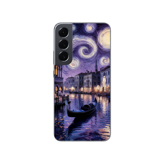 Purple starry nights case