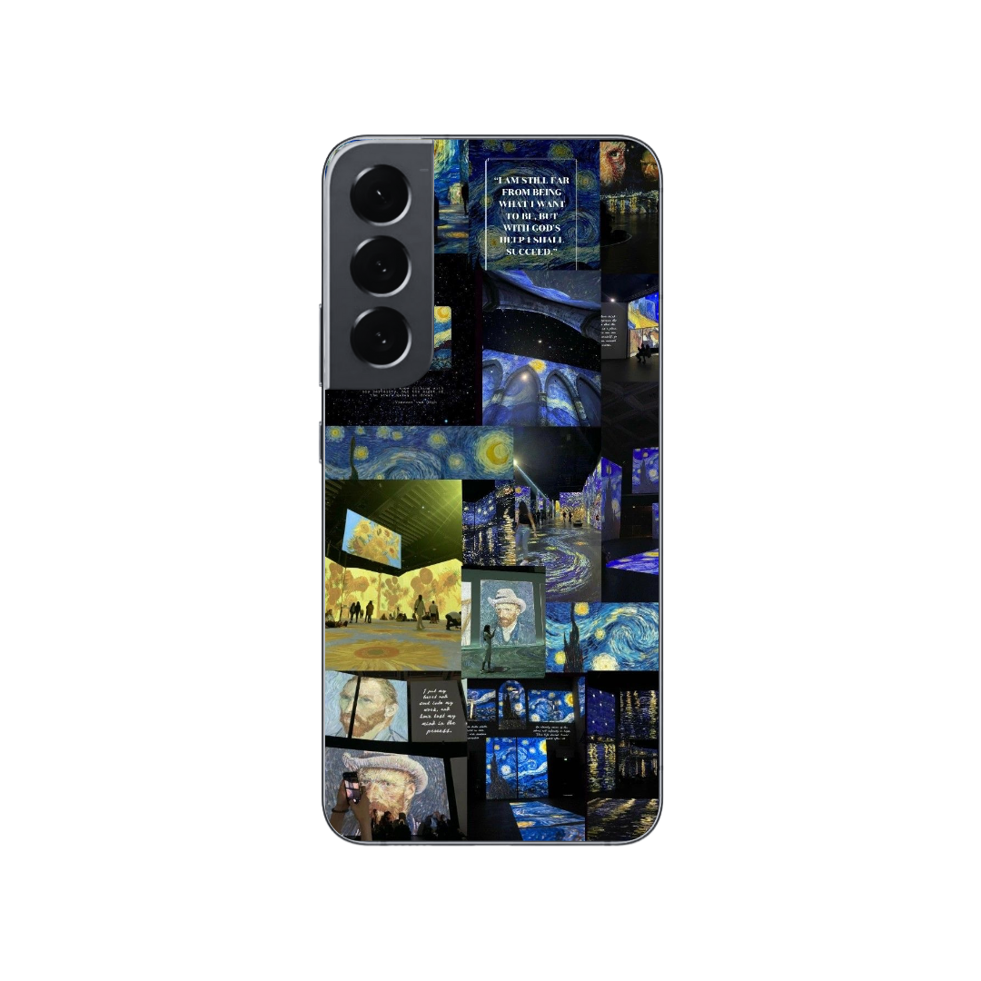 Starry nights collage case