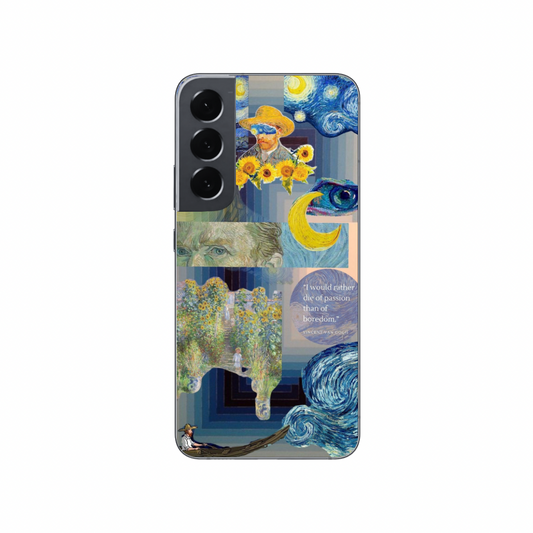 Starry night collage case