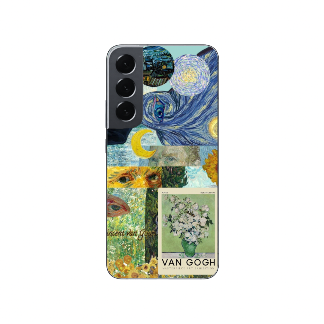 Starry night collage case